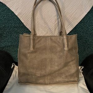 Hammitt Oliver Zip Tote in Pewter